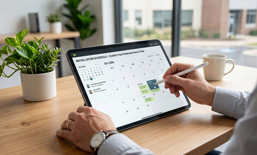 Schedule a Professional Installation